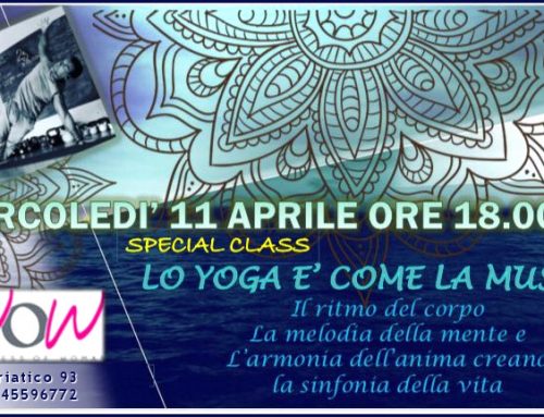 Special Open Class: “Lo Yoga è come la musica” con Franco Comoda