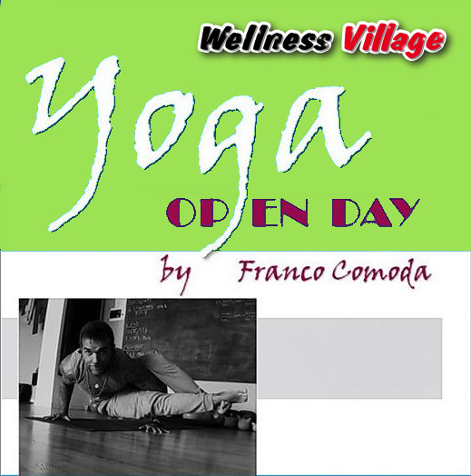 Yoga Open Day by Franco Comoda al Wellness Village